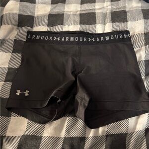 Under Armour Women's Black spandex Shorts
